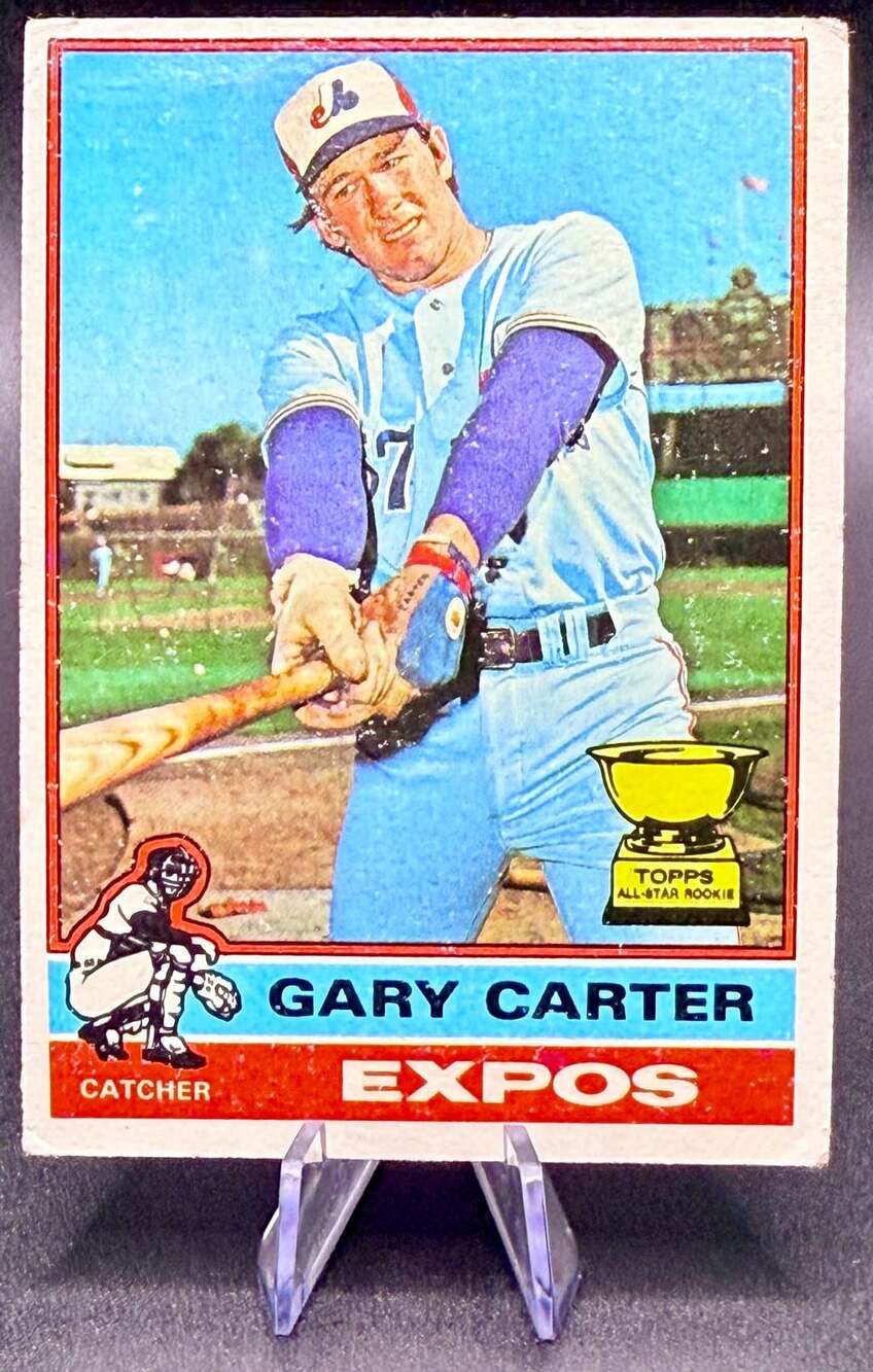 Gary Carter Montreal Expos 1976 Topps #441 Topps All-Star Rookie Baseball Card